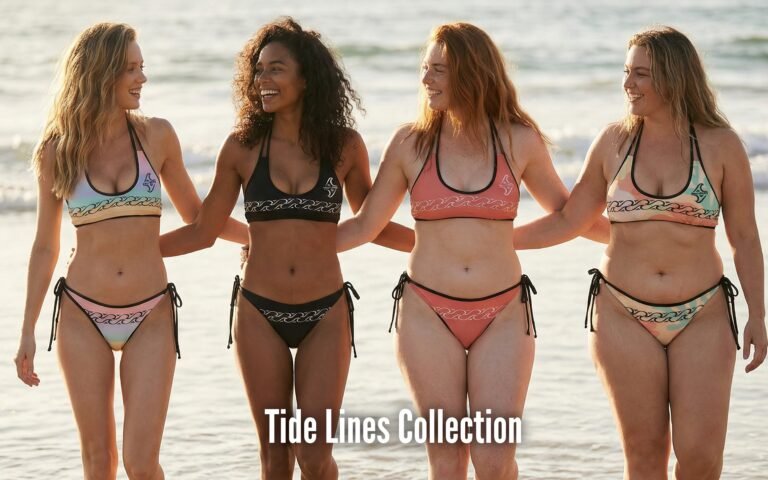 Tide lines collection swimwear