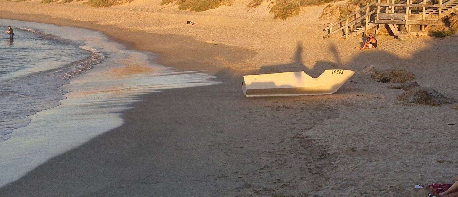 Not abandoned. Just returned to the coast that made it.