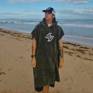 Salt Born Surf Poncho – 100% Cotton Changing Robe