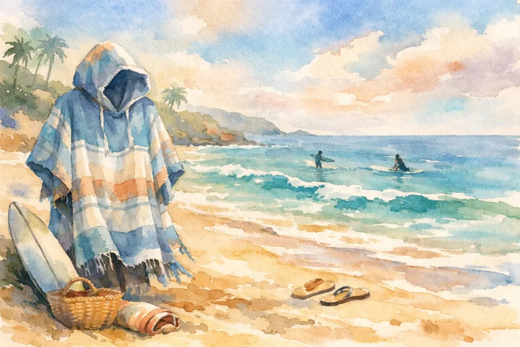 Choosing a Cotton Surf Poncho for Beach Days
