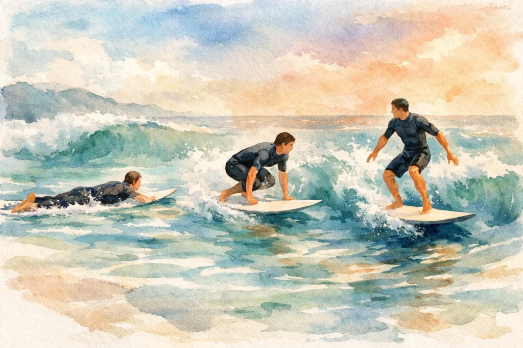 How to Improve Popup Technique in the Surf
