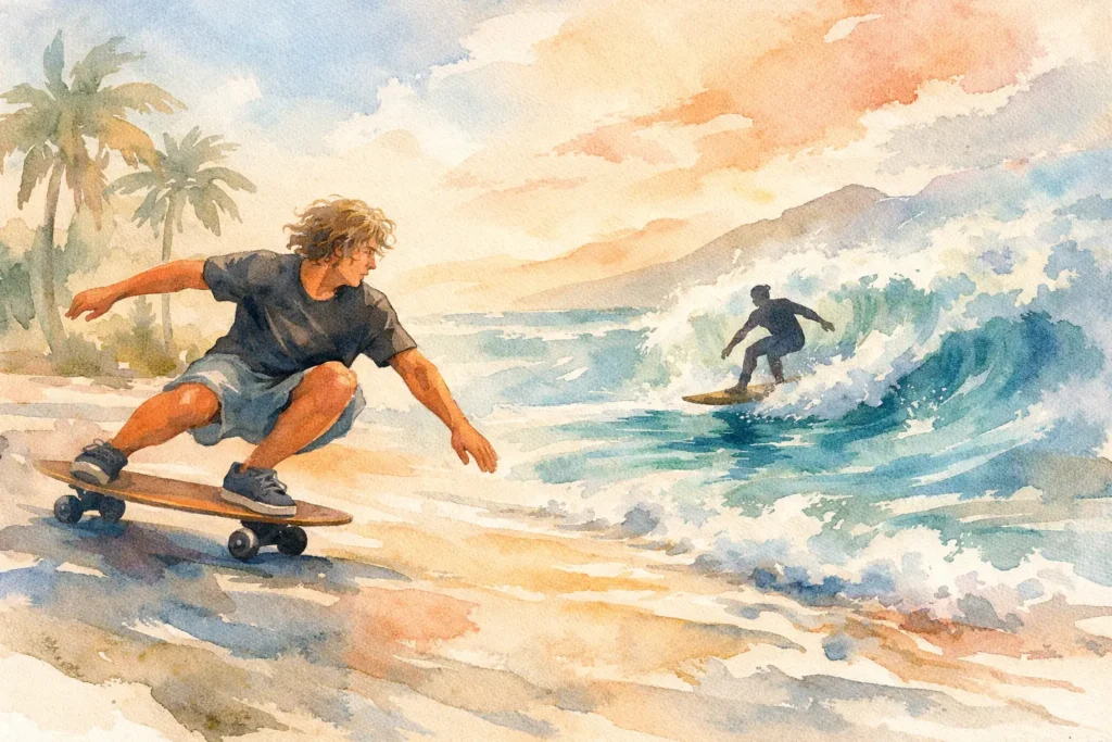 Surfskate Training for Better Surfing