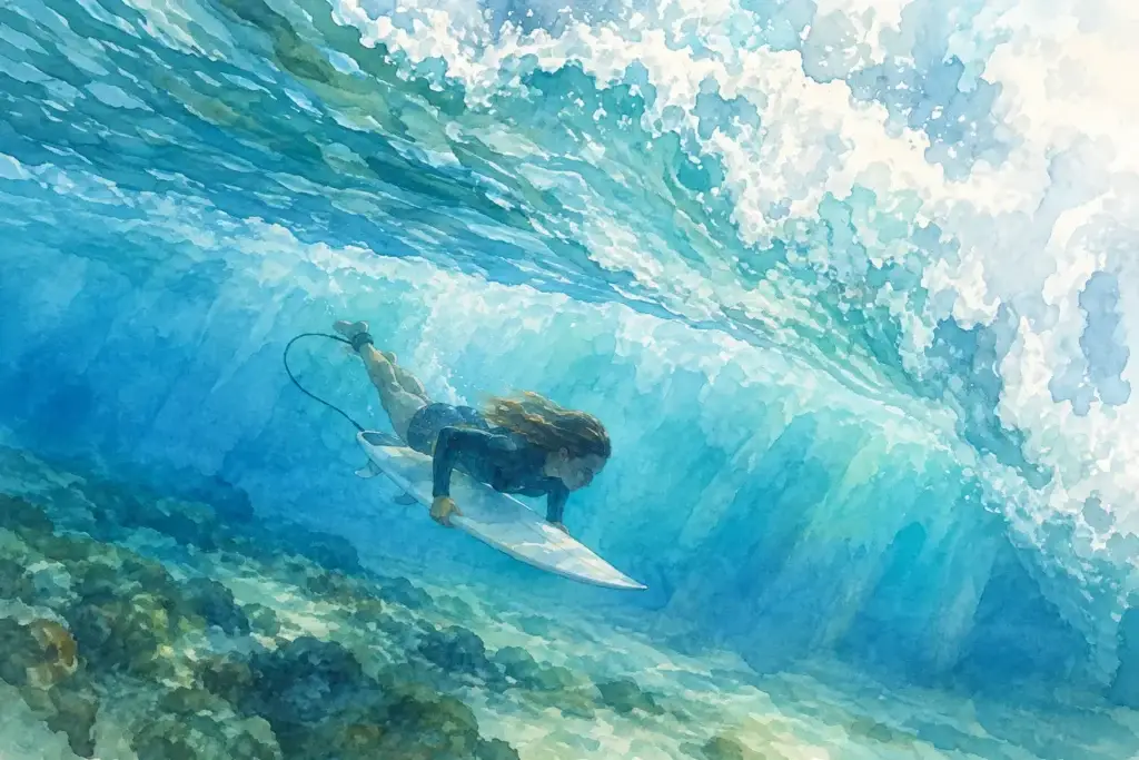 How to Duck Dive Safely in Breaking Waves