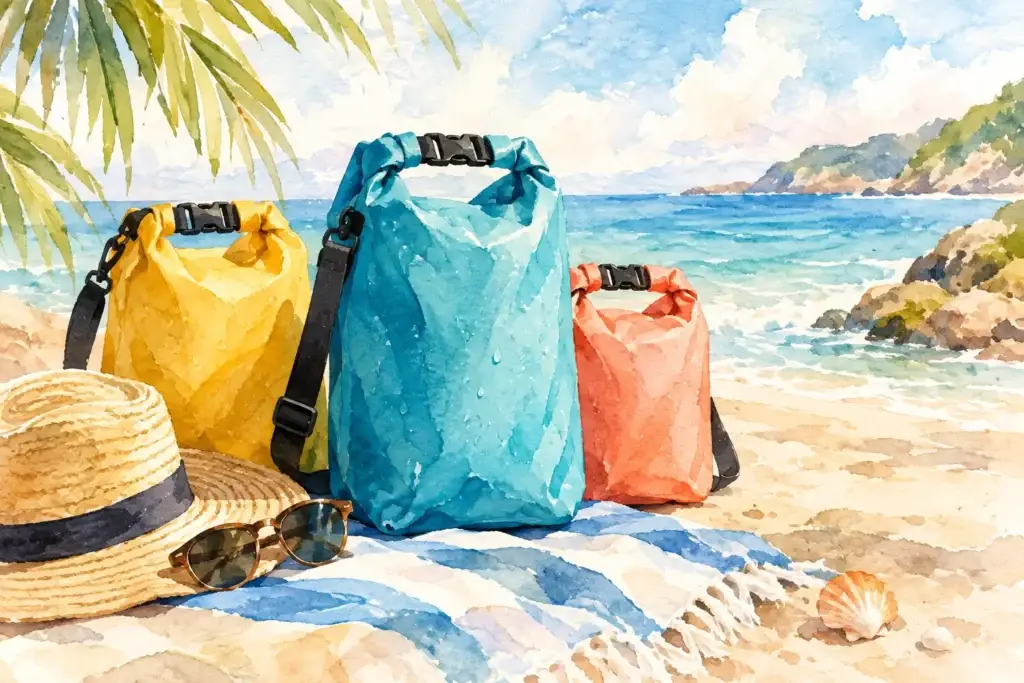 How to Pick a Waterproof Bag for Beach Days