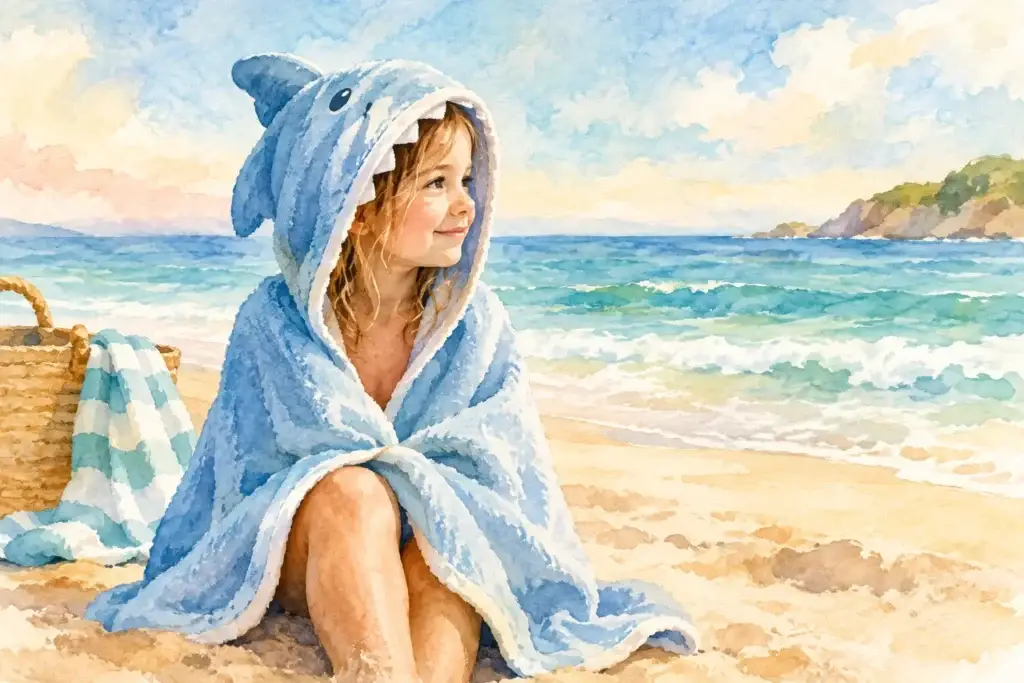 Choosing a Cotton Hooded Towel for Beach Days