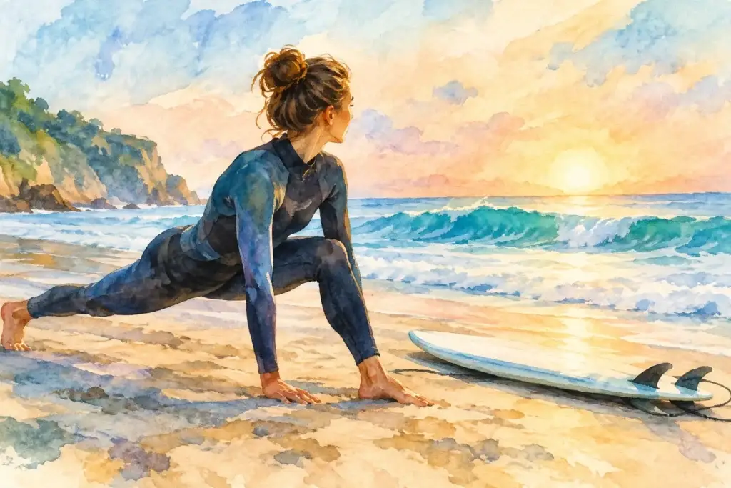 Pre Surf Warm Ups for Stronger Surf Sessions