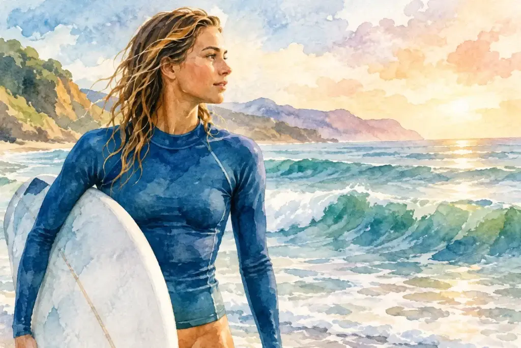 Why Do Surfers Wear Rashies? More Than Sun Cover